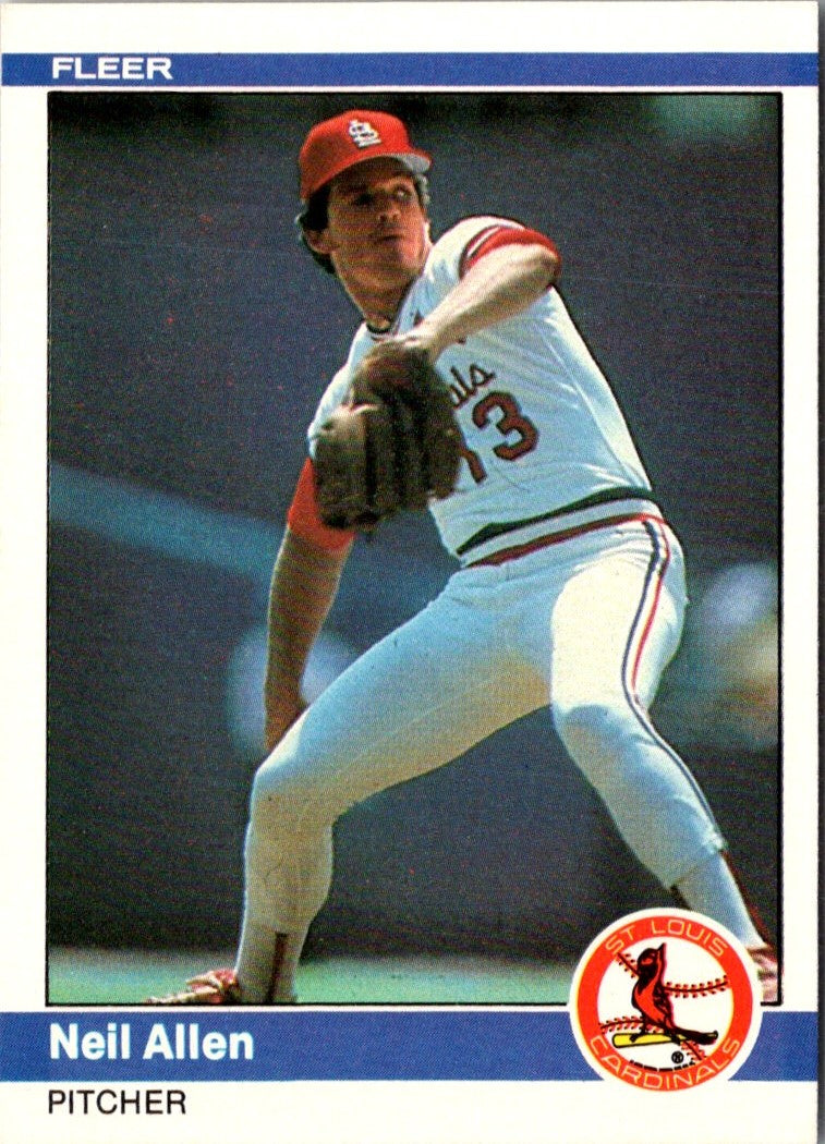 1984 Fleer Neil Allen