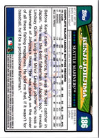 2008 Topps Opening Day Kenji Johjima #186