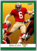 1991 Fleer Mike Cofer