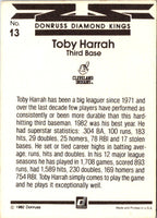 1983 Donruss Toby Harrah #13