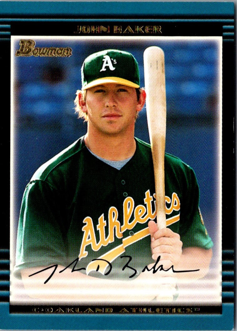 2002 Bowman Draft Picks & Prospects John Baker