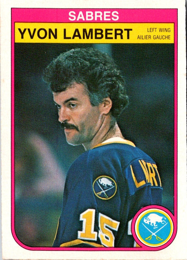 1982 O-Pee-Chee Yvon Lambert #27