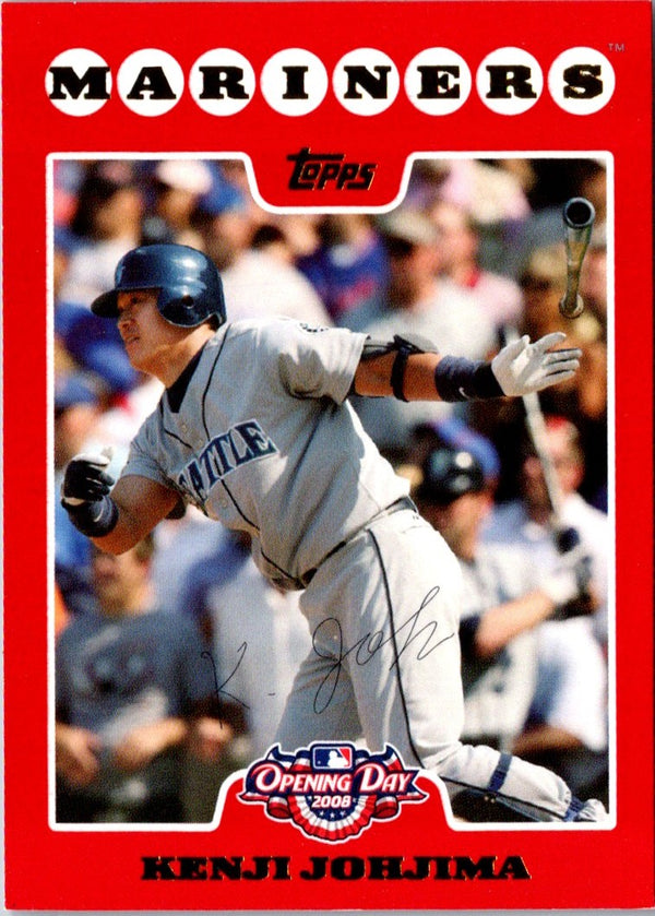 2008 Topps Opening Day Kenji Johjima #186