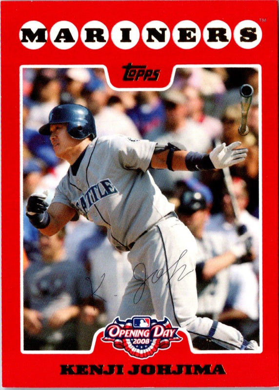 2008 Topps Opening Day Kenji Johjima #186