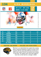 2011 Score Kirk Morrison #134