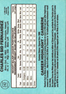 1986 Leaf Sid Fernandez