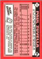 1986 Topps Traded Paul Zuvella #131T