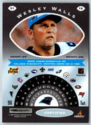 1997 Pinnacle Certified NFL Wesley Walls