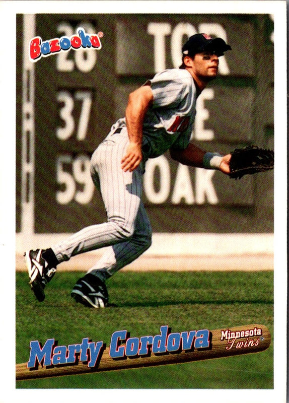 1996 Bazooka Marty Cordova #54