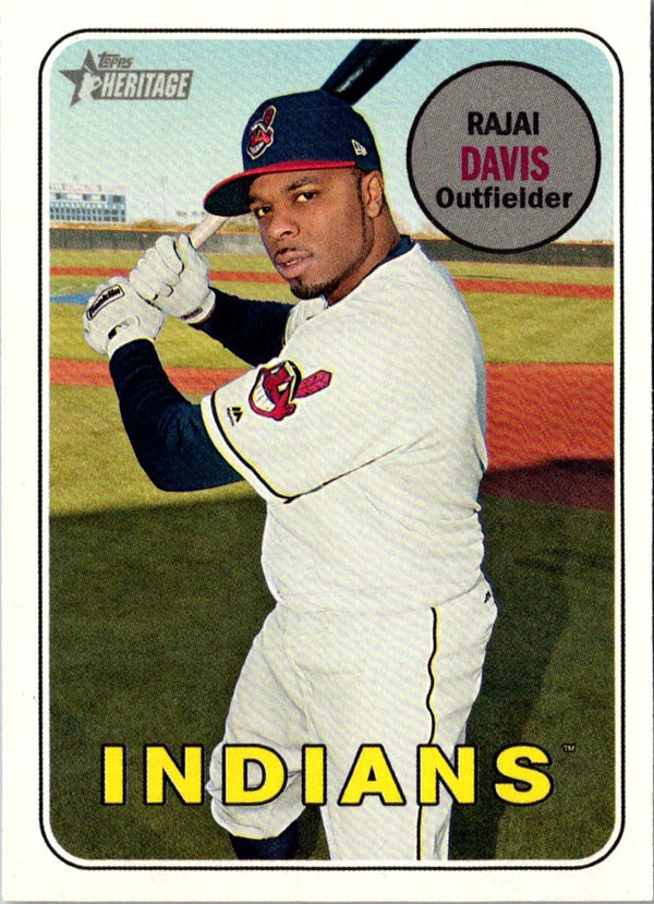 2018 Topps Heritage Rajai Davis #626