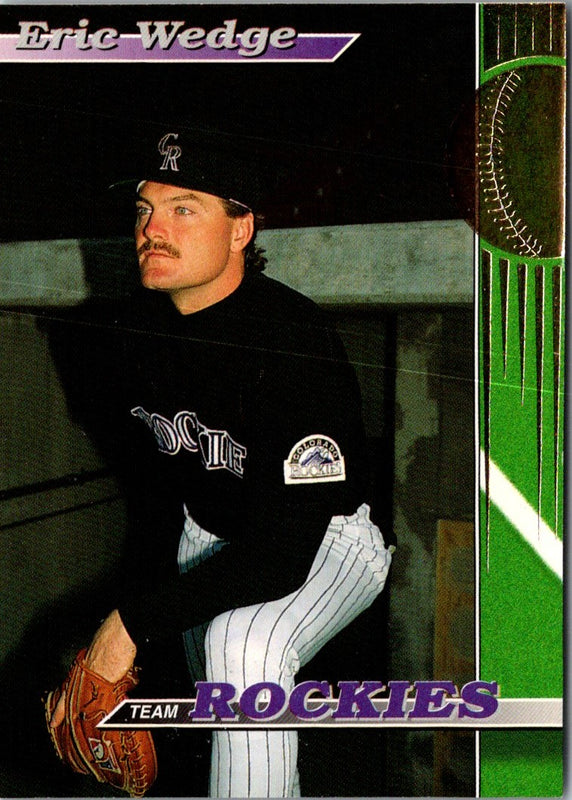 1993 Stadium Club Colorado Rockies Eric Wedge #22