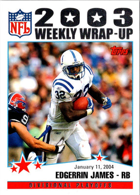 2004 Topps Edgerrin James #309