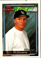 1992 Topps Tom McKinnon #96 Rookie