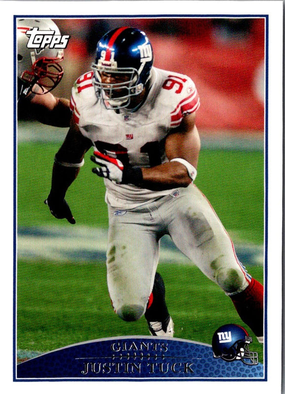 2009 Topps Justin Tuck #23