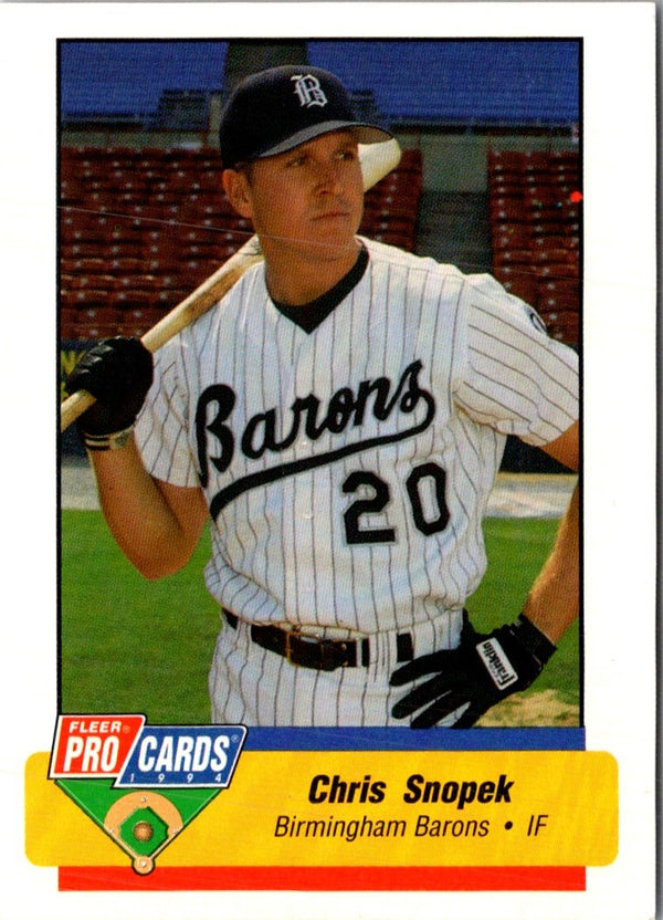 1994 Fleer ProCards Chris Snopek #630