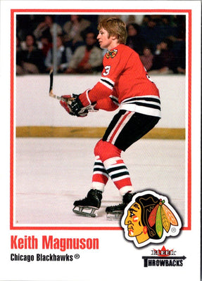 2002 Fleer Throwbacks Keith Magnuson #26G