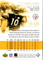 2002 Upper Deck Kordell Stewart #46