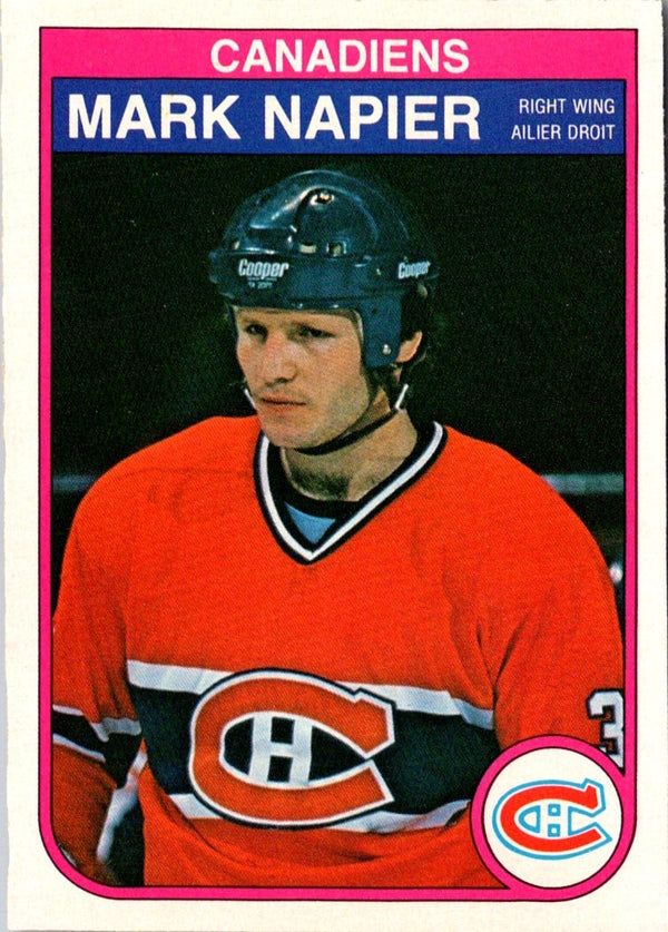 1982 O-Pee-Chee Mark Napier #189