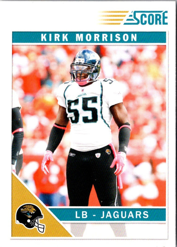2011 Score Kirk Morrison #134