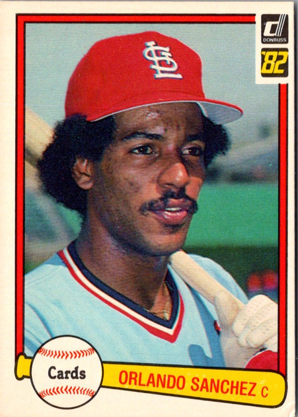 1982 Donruss Orlando Sanchez #636 Rookie