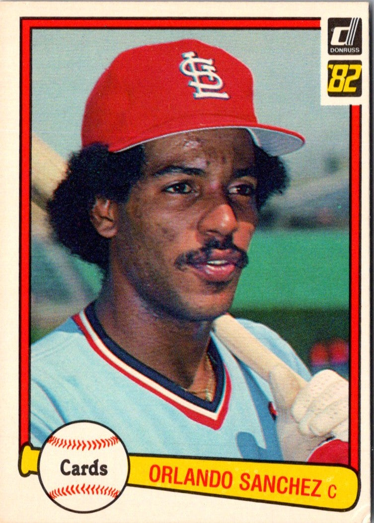 1982 Donruss Orlando Sanchez