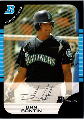 2005 Bowman Dan Santin #198 Rookie