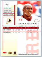 1998 Leaf Rookies And Stars Stephen Davis #150