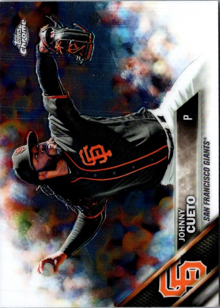 2016 Topps Chrome Johnny Cueto