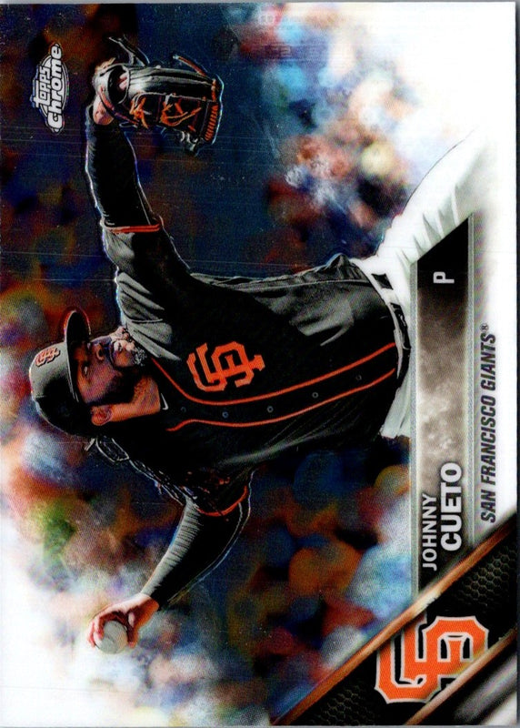 2016 Topps Chrome Johnny Cueto #147