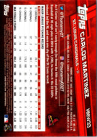 2017 Topps Holiday Carlos Martinez #HMW33