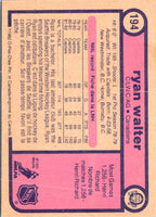 1982 O-Pee-Chee Ryan Walter #194