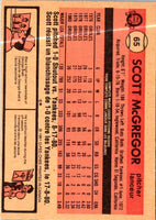1981 Topps Scott McGregor #65