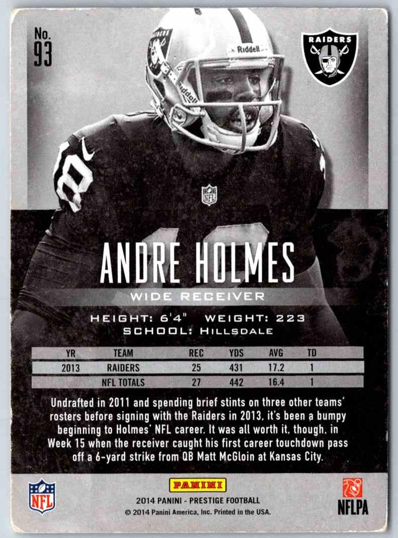 2014 Prestige Andre Holmes