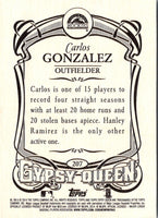 2014 Topps Gypsy Queen Carlos Gonzalez #207