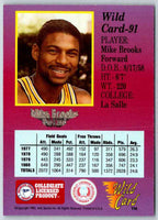 1991 WildCard Mike Brooks #91