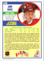1990 Score John Druce #246 Rookie