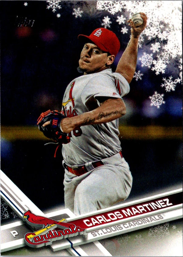 2017 Topps Holiday Carlos Martinez #HMW33