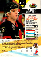 1993 Stadium Club Darren Rumble #418
