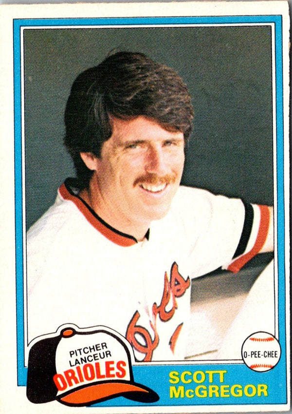 1981 Topps Scott McGregor #65