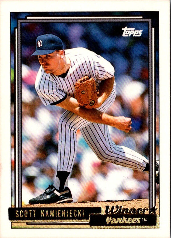 1992 Topps Scott Kamieniecki #102