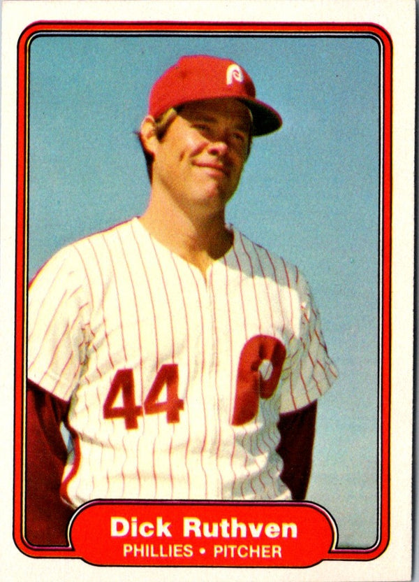 1982 Fleer Dick Ruthven #257