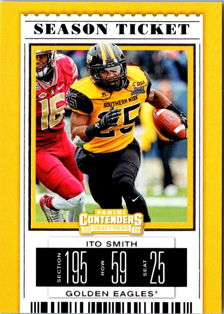 2019 Panini Contenders Draft Picks Ito Smith