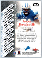 2000 Fleer Gamers Reuben Droughns #113 Rookie