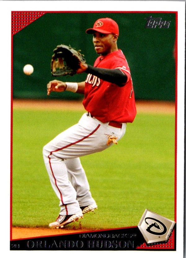 2009 Topps Orlando Hudson #126