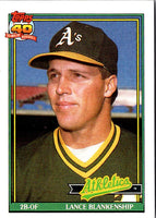 1991 Topps Lance Blankenship #411