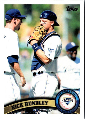 2011 Topps Nick Hundley #384