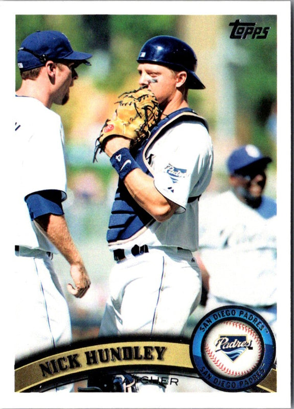 2011 Topps Nick Hundley #384