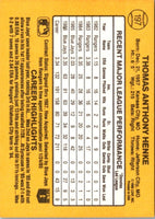 1987 Leaf Tom Henke #73
