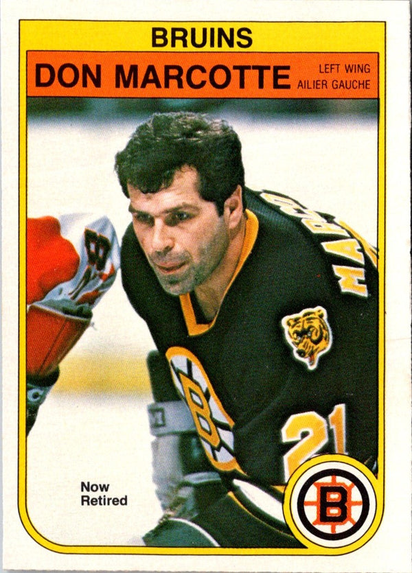 1982 O-Pee-Chee Don Marcotte #14