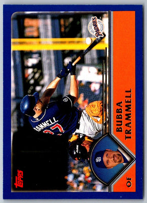 2003 Topps Bubba Trammell #391